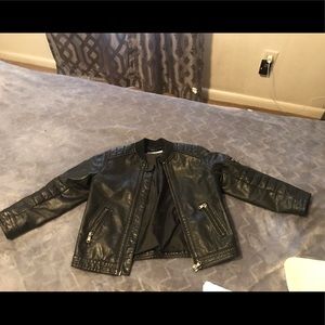 Boys 4-5t faux leather jacket